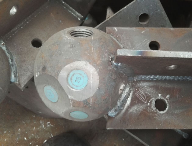 莱西螺栓球球塞，网架配件