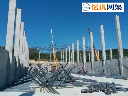莱西料棚网架设计